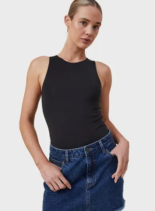 Drew Round Neck Bodysuit 