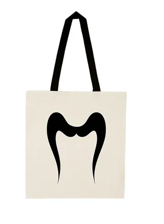 Movember Cotton Jute Bag with black handle bag for Movember, Mobro, No Shave, Mens Health Awareness for fundraising awareness campaigns (Design 6) 