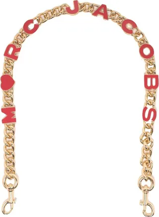 Marc Jacobs The Heart Charm Chain Shoulder Strap