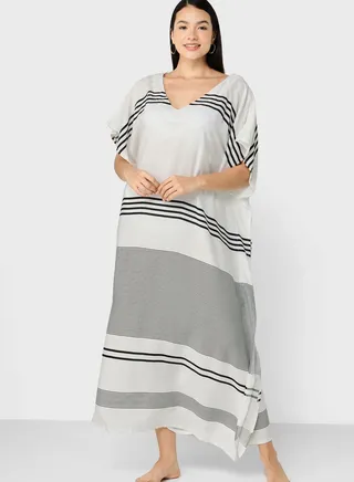 Printed Beach Cover-up 