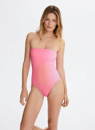 Bardot High Leg Swimsuit 