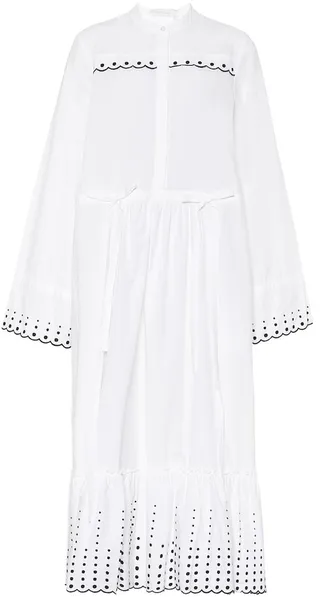 Cotton-twill dress