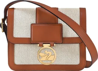 Small Boxtrot Canvas & Leather Crossbody Bag