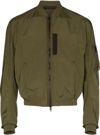 Zip-Up Bomber Jacket