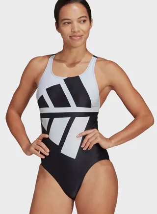 Logo Graphic Swimsuit 
