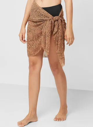 Animal Print Sarong