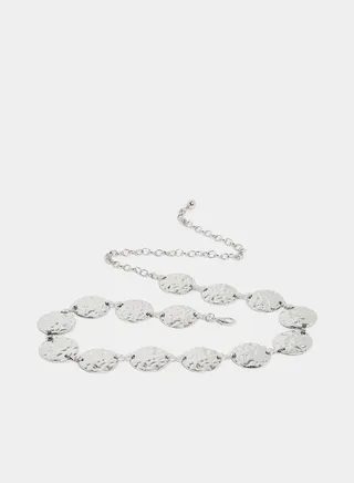 Embellished Coin Link Belt