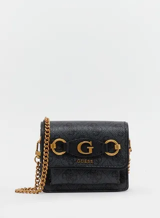 Guess Izzy Micro Logo Detailed Mini Bag 