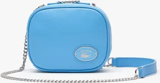 Women's Small Grained Leather Crossover Bag