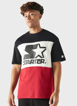 Starter  Print  Crew Neck T-Shirt