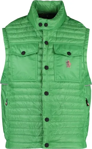 Moncler Grenoble Logo Patch Padded Vest