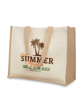 Juco Shopping Bag (40x35x15 cm)-Set of 5 pcs 