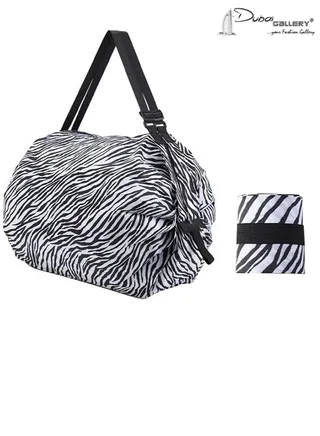 Foldable Shopping Bag Waterproof Outdoor Travel Storage Bags Large-Capacity Portable Beach Bag Supermarket Grocery Bag 