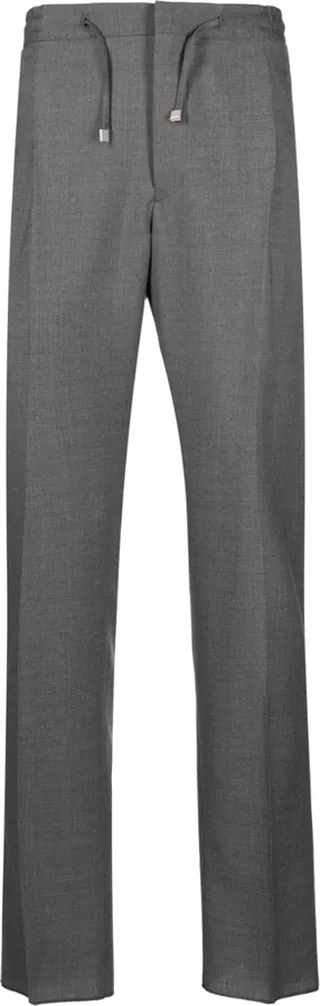 Straight-Leg Trousers