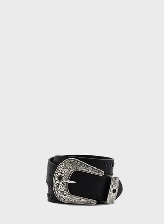 Pearl Buckle Belt