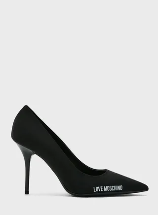 Logo Detail High Heel Pumps