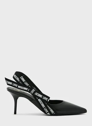 Logo Ribbon Pumps