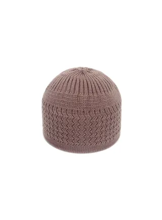 Islamic Kufi Hat, Crochet Knitted Muslim Prayer Skull Cap for Men Woman 