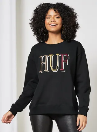 8-Bit Sweatshirt Black 