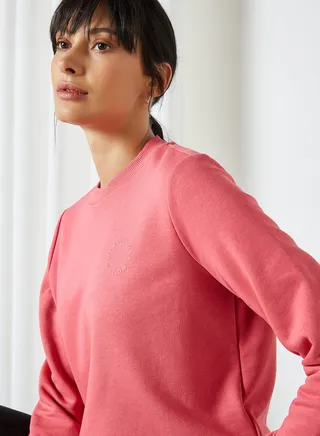 Logo Sweatshirt Carmine(17- 