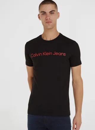 Logo Print Crew Neck T-Shirt