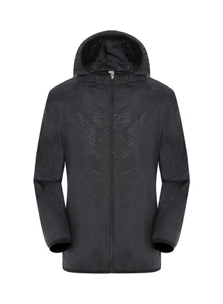 Sun Protective Waterproof Jacket Black 