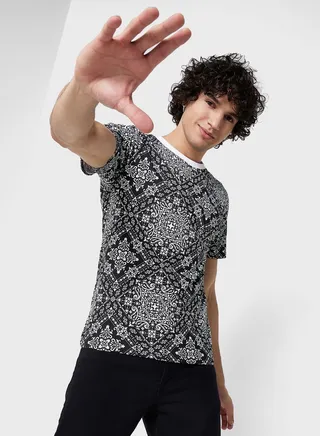 Foil Print T-Shirt