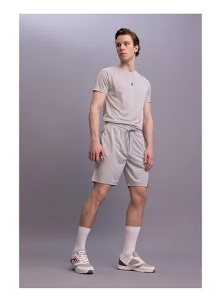 Man Slim Fit Fit Knitted Knitted Short 
