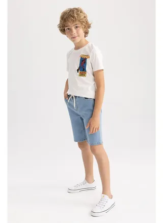 Boy Bermuda Denim Short 
