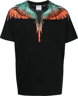 Icon Wings Regular T-shirt White Orange