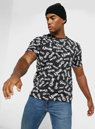 Graphic Crew Neck T-Shirt 