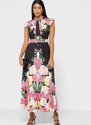 Floral Print Dress 