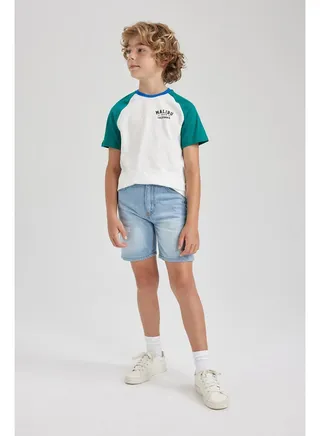 Boy Bermuda Denim Short 