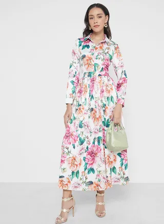 Floral Print Dress