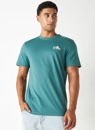 Graphic Crew Neck T-Shirt