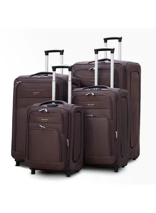 4 Pieces ABS Hardside Spinner 2 Wheels Trolley Luggage Set  20/24/28/32 Inch 