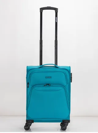 Lightweight Single Piece Luggage 20 Inch Trolley Bag With 4 Spinner Wheels 