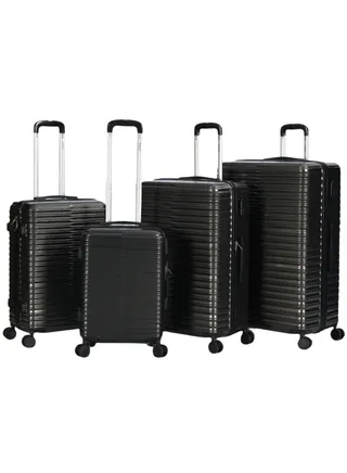 Suitcase Set of 4 PCS ABS Hardside Travel Luggage Bag 