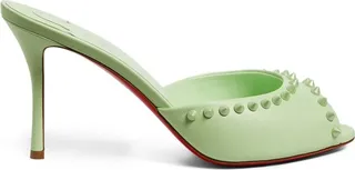 Christian Louboutin Me Dolly Spike Leather Mules 85