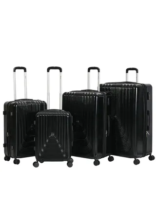Suitcase Set of 4 PCS ABS Hardside Travel Luggage Bag 