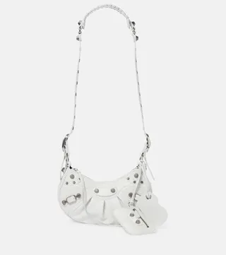Le Cagole XS leather shoulder bag