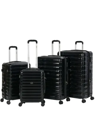 Suitcase Set of 4 PCS ABS Hardside Travel Luggage Bag 