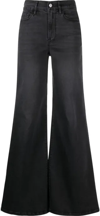 High-Waisted Wide-Leg Jeans