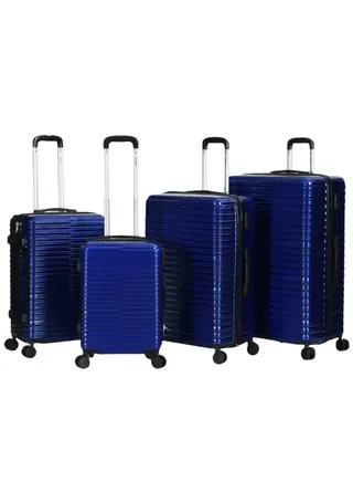 Suitcase Set of 4 PCS ABS Hardside Travel Luggage Bag 
