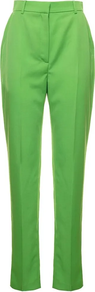 Alexander McQueen High-Waist Pleat Detailed Trousers