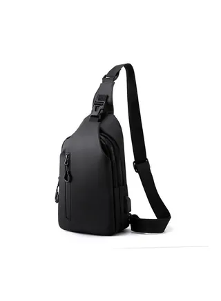 Skycare Sling Crossbody Bag Small Shoulder Backpack for Men Waterproof Slim Chest Bags Casual Daypack for Travel Cycling 