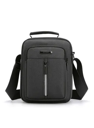 Man Shoulder Bag Nylon Crossbody Bag Light Chest Bag Sport Travel Casual Bag Small 