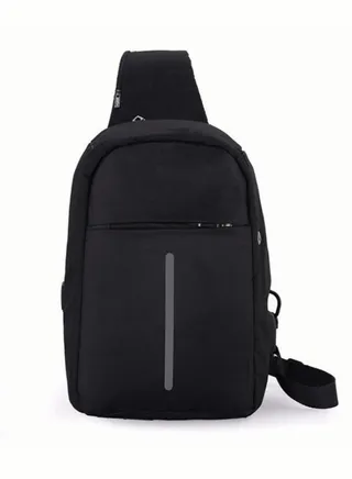 Mens Sling bag Anti Theft Crossbody Backpack Small Waterproof Chest Shoulder Sling Bags 