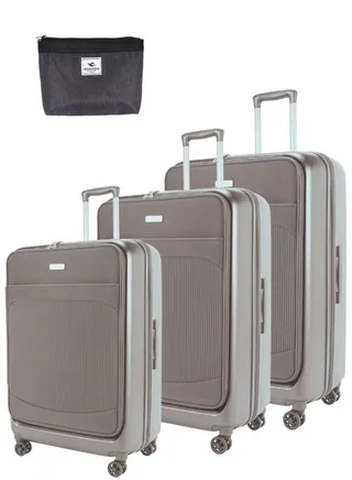 Pierre Cardin Luggage Lightweight Suitcase for Travel, 
