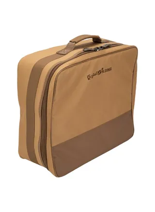 Al-Suman tea and coffee bag for trips, Camping bag, Kaki, Size 44*36*15Cm 